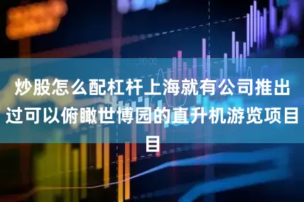 炒股怎么配杠杆上海就有公司推出过可以俯瞰世博园的直升机游览项目