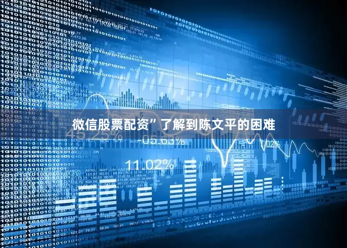 微信股票配资”了解到陈文平的困难